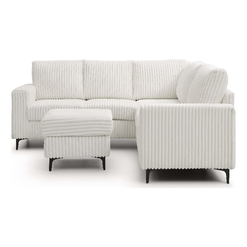 Glory Furniture Houston G00327B-SC Sectional White