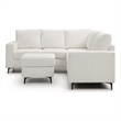 Glory Furniture Houston G00327B-SC Sectional White
