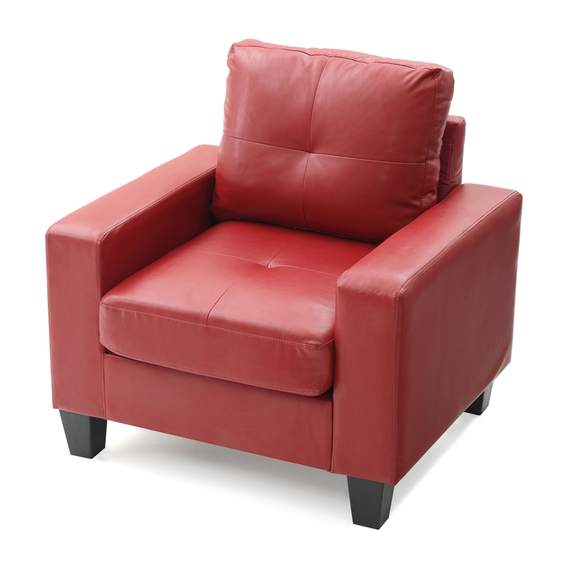 Glory Furniture Newbury G465A-C Newbury Club Chair RED