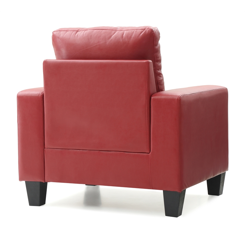 Glory Furniture Newbury G465A-C Newbury Club Chair RED