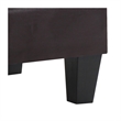 Glory Furniture Newbury G464-O Ottoman DARK BROWN Faux Leather