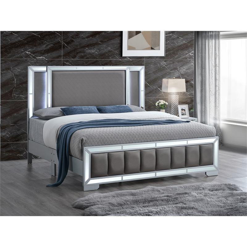 Glory Furniture Murry G004800A-FB Full Bed Silver