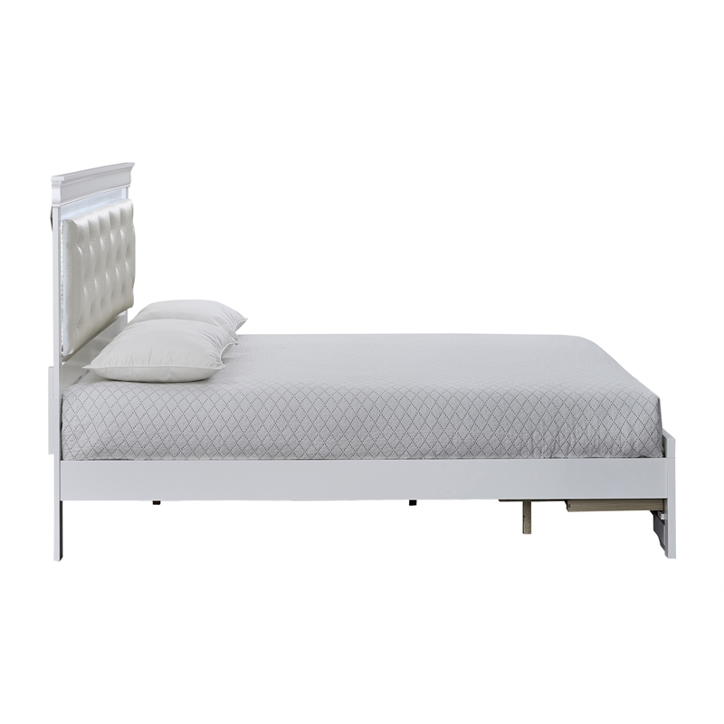 Glory Furniture Lorana G6590F-KSB King Bed Sparkling White