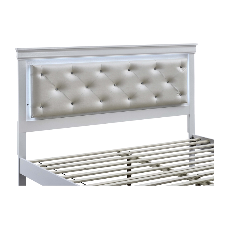 Glory Furniture Lorana G6590F-KSB King Bed Sparkling White
