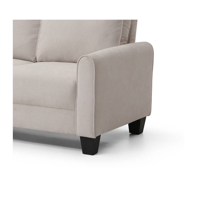 Glory Furniture Dallas G00758A-S Sofa Ivory  Fabric