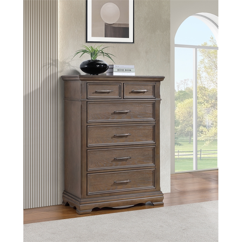 Glory Furniture Stirling G08300-CH Chest Brown with gray undertones