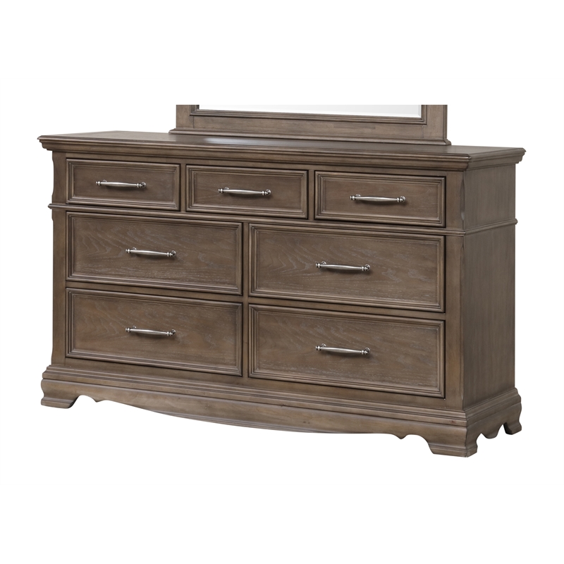 Glory Furniture Stirling G08300-D Dresser Brown with Gray undertones