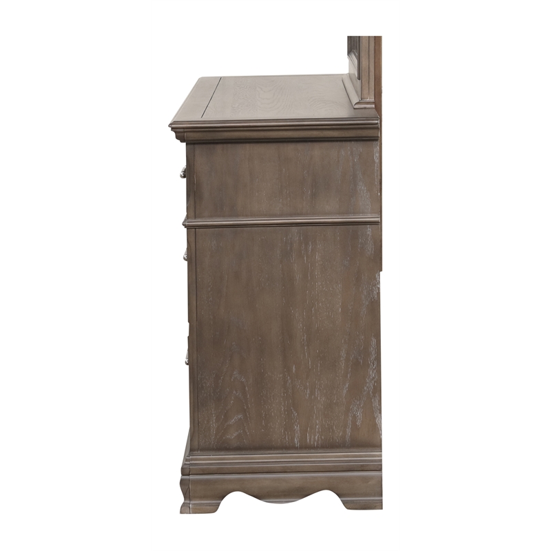 Glory Furniture Stirling G08300-D Dresser Brown with Gray undertones