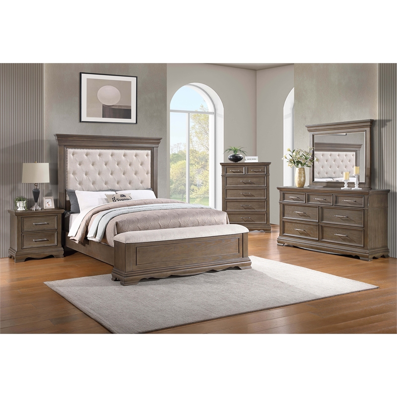 Glory Furniture Stirling G08300-D Dresser Brown with Gray undertones