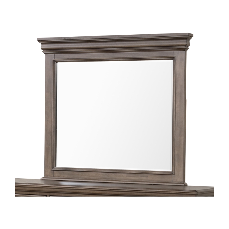 Glory Furniture Stirling G08300-M Mirror Brown with Gray  Undertones