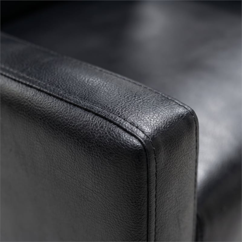 Glory Furniture Margate G00717-C Black Faux Leather Accent Chair