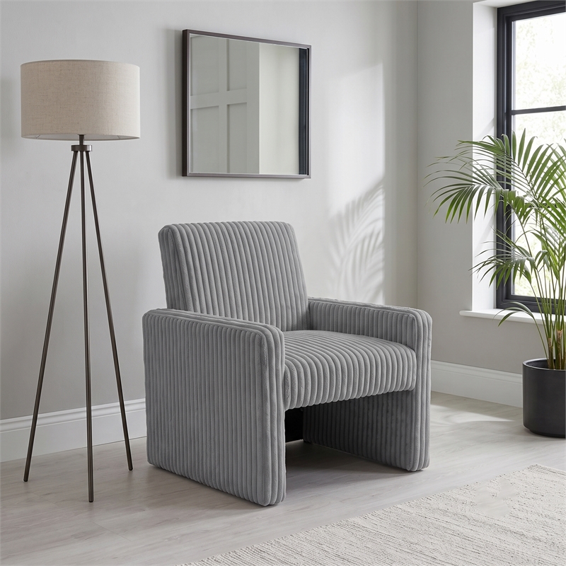 Glory Furniture Margate G00719-C Gray Teddy Fabric Accent Chair