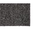 Sunpan Umea 5x8 Contemporary Wool Hand-Woven Rug in Black Finish