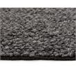 Sunpan Umea 5x8 Contemporary Wool Hand-Woven Rug in Black Finish