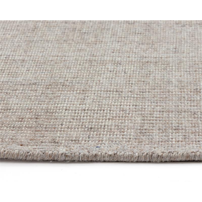 Sunpan Whistler 8x10 Modern Wool Hand-Loomed Rug in Brown Finish