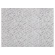 Sunpan Bordeaux 9x12 Modern Fabric Hand-Made Rug in Ivory/Gray