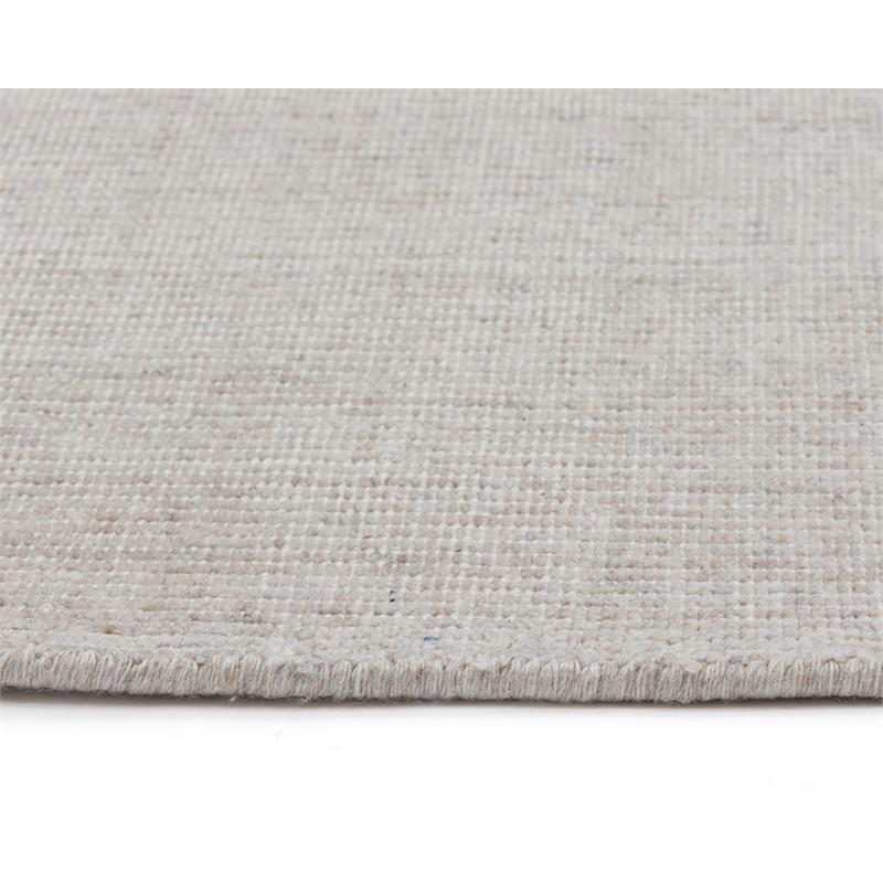 Sunpan Whistler 9x12 Modern Wool Hand-Loomed Rug in Ivory Finish
