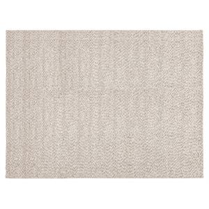 Sunpan Umea 9x12 Contemporary Wool Hand-Woven Rug in Gray Finish