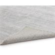 Sunpan Alaska 5x8 Modern Viscose Fabric Hand-Loomed Rug in Gray/Ivory