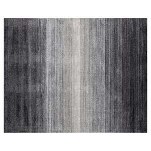 Sunpan Lagos 8x10 Modern Viscose Fabric Hand-Loomed Rug in Gray