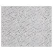 Sunpan Bordeaux 8x10 Modern Fabric Hand-Made Rug in Ivory/Gray