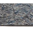 Sunpan Corfu 8x10 Modern Wool Hand-Tufted Rug in Blue/Charcoal