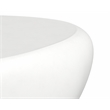 Sunpan Corvo Concrete Coffee Table - Small - White