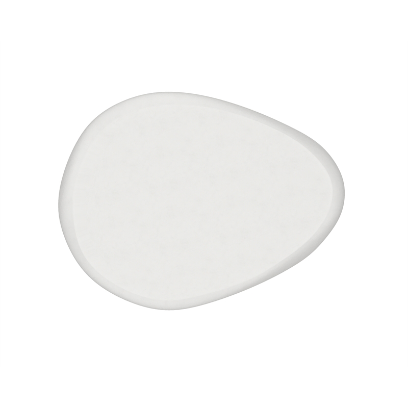 Sunpan Corvo Concrete Coffee Table - Small - White