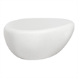 Sunpan Corvo Concrete Coffee Table - Small - White