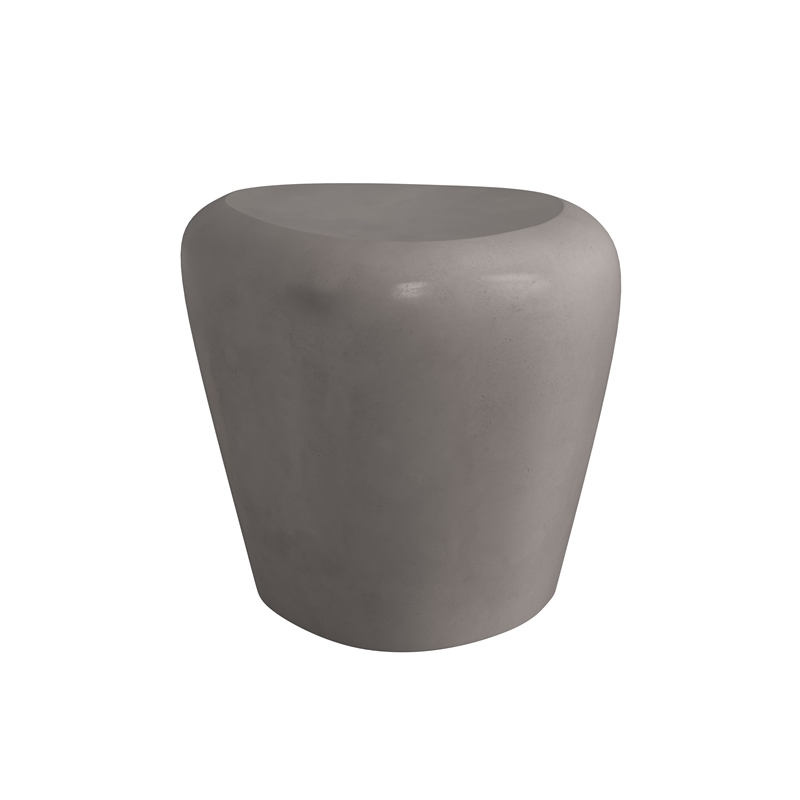 Sunpan Corvo Concrete Side Table - Gray