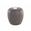 Sunpan Iolite Concrete End Table - Gray