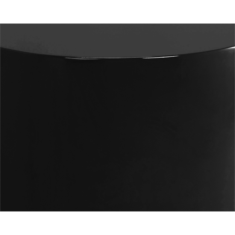 Brant House Dree Concrete End Table - Black