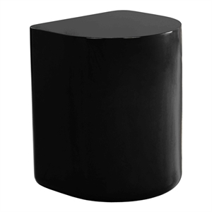 Brant House Dree Concrete End Table - Black