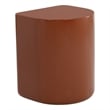 Brant House Dree Concrete End Table - Terra Cotta