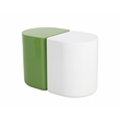 Brant House Dree Concrete End Table - White