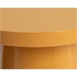Brant House Porcini Concrete End Table - Large - Caramel