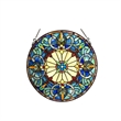CHLOE Frances Tiffany-glass Victorian Window Panel 22