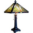 CHLOE Tiffany-style 2 Light Mission Table Lamp 14