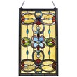 CHLOE Jenice Tiffany-Style Victorian Stained-Glass Window Panel 26