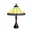 CHLOE Mila Tiffany-style 2 Light Table Lamp 16