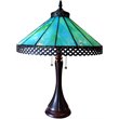 CHLOE Mila Tiffany-style 2 Light Table Lamp 16