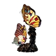 CHLOE Edith 1 Tiffany-style 2 Light Butterfly Table Lamp 10