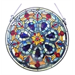 CHLOE Tiffany-glass Victorian Window Panel 20