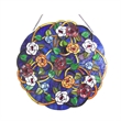 CHLOE Shreveport Tiffany-glass Roses Window Panel 24