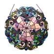 CHLOE Emilia Tiffany-glass Victorian Window Panel 20