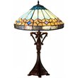 CHLOE Nicholas Tiffany-Style Mission Stained Glass Table Lamp 25