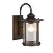 CHLOE Cole Transitional 1 Light Rubbed Bronze Outdoor Wall Sconce 16