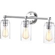 CHLOE Joyce Contemporary 3 Light Chrome Bath Vanity Fixture 23