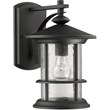 CHLOE Ashley Superiora Transitional 1 Light Textured Black Outdoor Wall Sconce