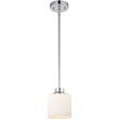 CHLOE Solbi Contemporary 1 Light Chrome Mini Pendant Ceiling Fixture 6 